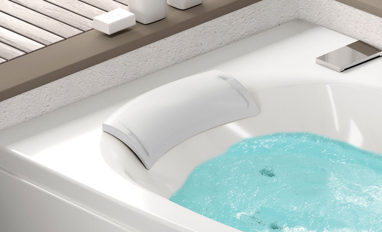 Coussin de tête TAHAA Blanc