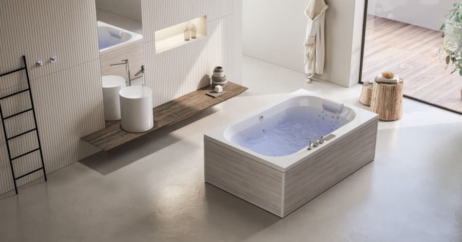 Biocryl acrylic panel return color bois clair width 70cm